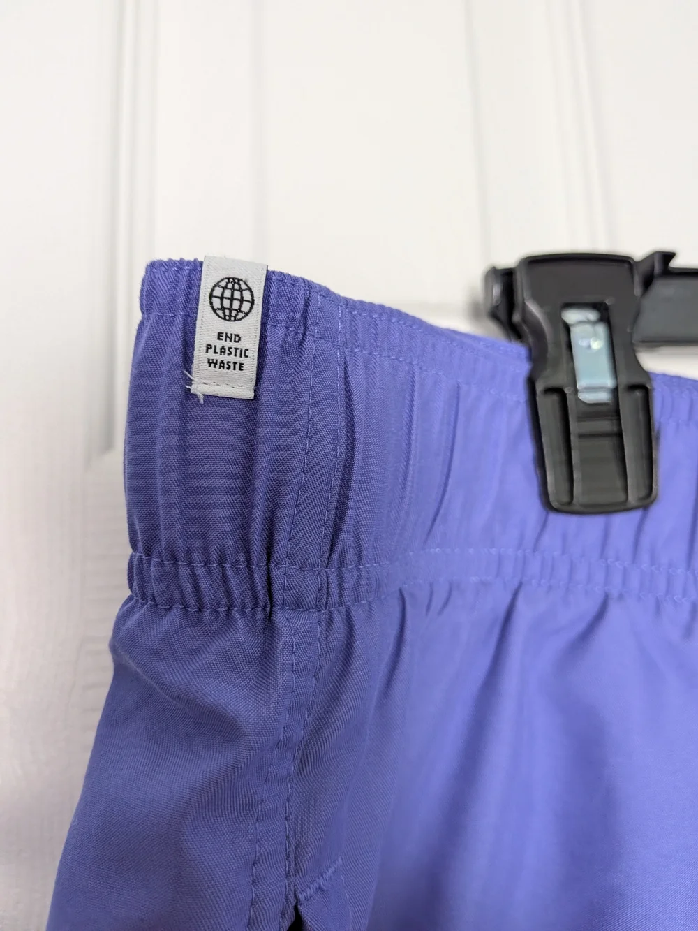 adidas Lavender Trefoil Athletic Shorts